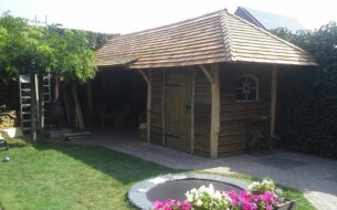 18’’ No2 Tapersawn shakes
Geleverd aan particulier.